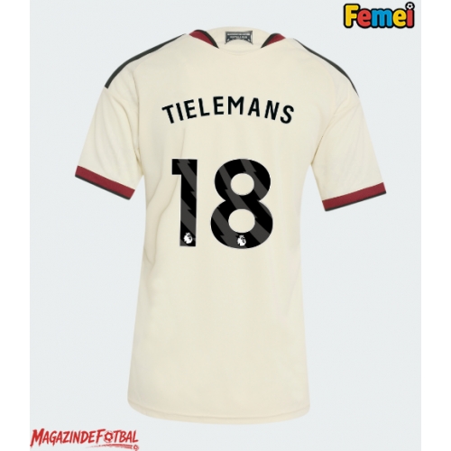 Manchester United Youri Tielemans #18 Tricou Fotbal Replică 2026-27 Femei Treilea Manchester United Youri Tielemans #18 Tricou Fotbal Replică 2026-27 Femei Treilea